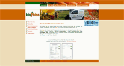 Desktop Screenshot of bio-biss.de